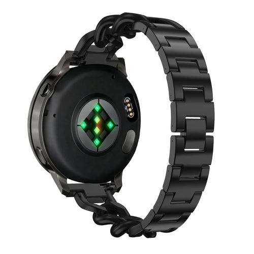 Bandz ICE Smart ST 2.0 Round 1.20 Metallarmband 'Chains' (Schwarz)