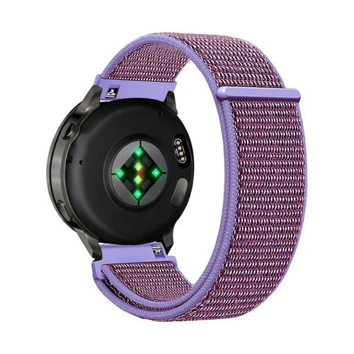 Bandz Garmin Venu 3s Nylon Loop Armband (Flieder)