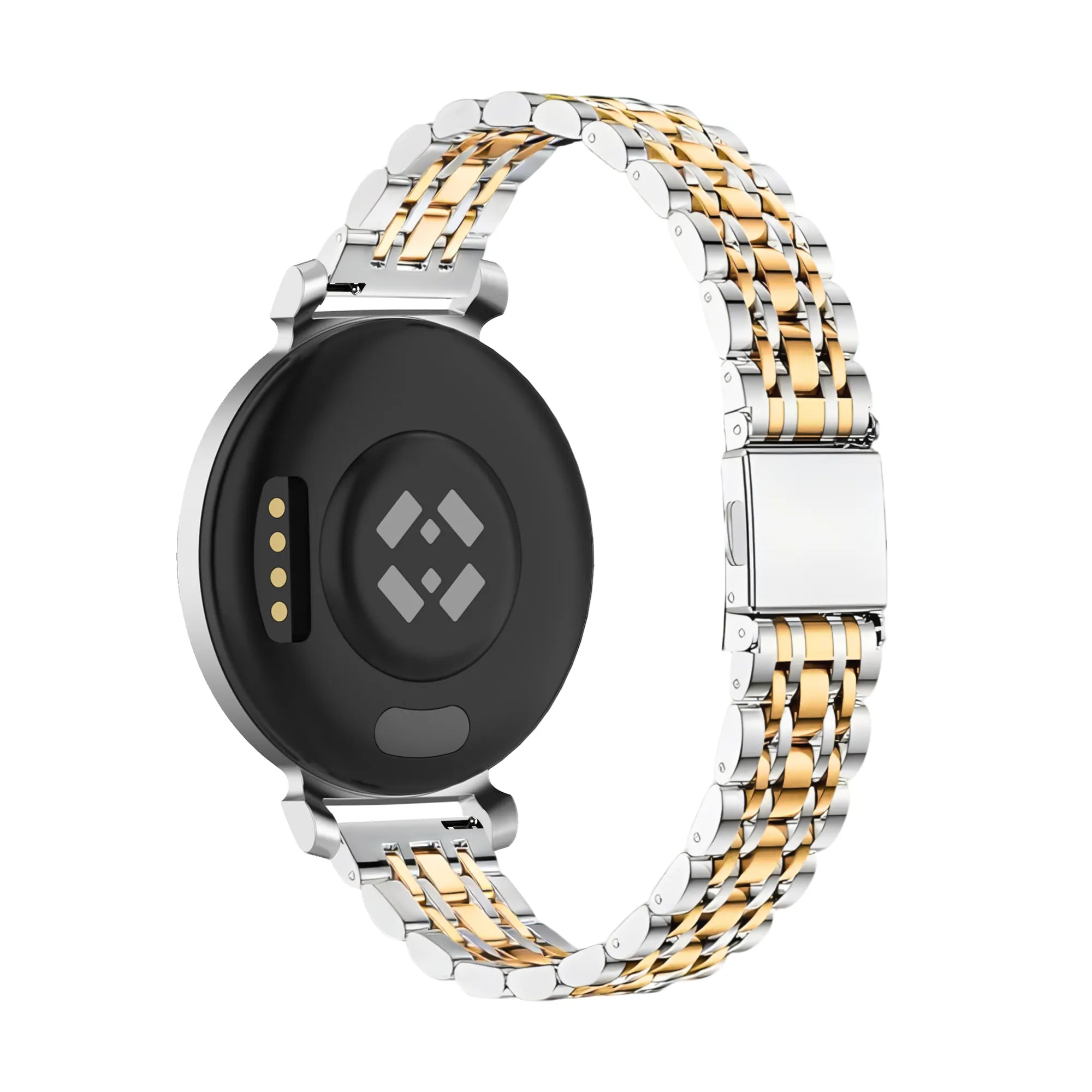 Bandz Zenwatch Lily Steel Strap 'Deluxe' (Silver/Gold)