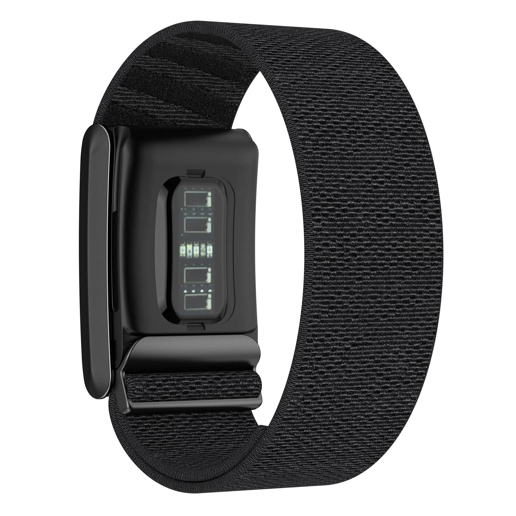Kompatibel mit Whoop 4.0 Nylonarmband (Schwarz)