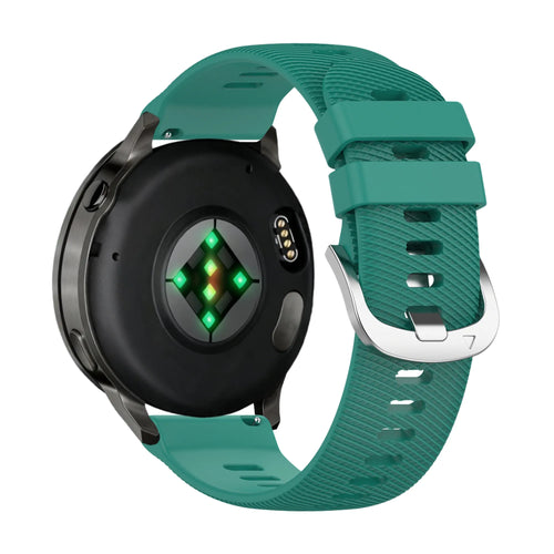 Bandz Garmin Venu 4 - 41mm Silikonarmband 'Deluxe' (Viridiangrün)