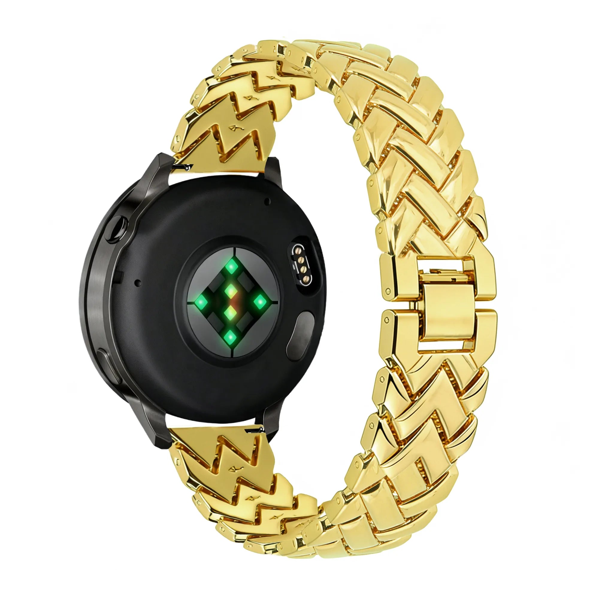 Bandz Garmin Forerunner 265s Metallarmband 'V-Type' (Gold)