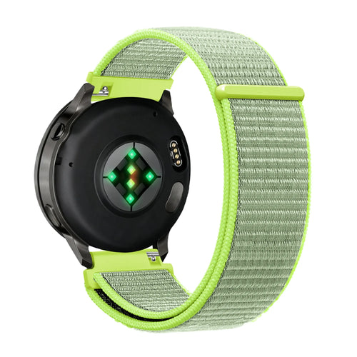 Bandz Garmin Vivomove Style Nylon Loop Strap (Flash Yellow)