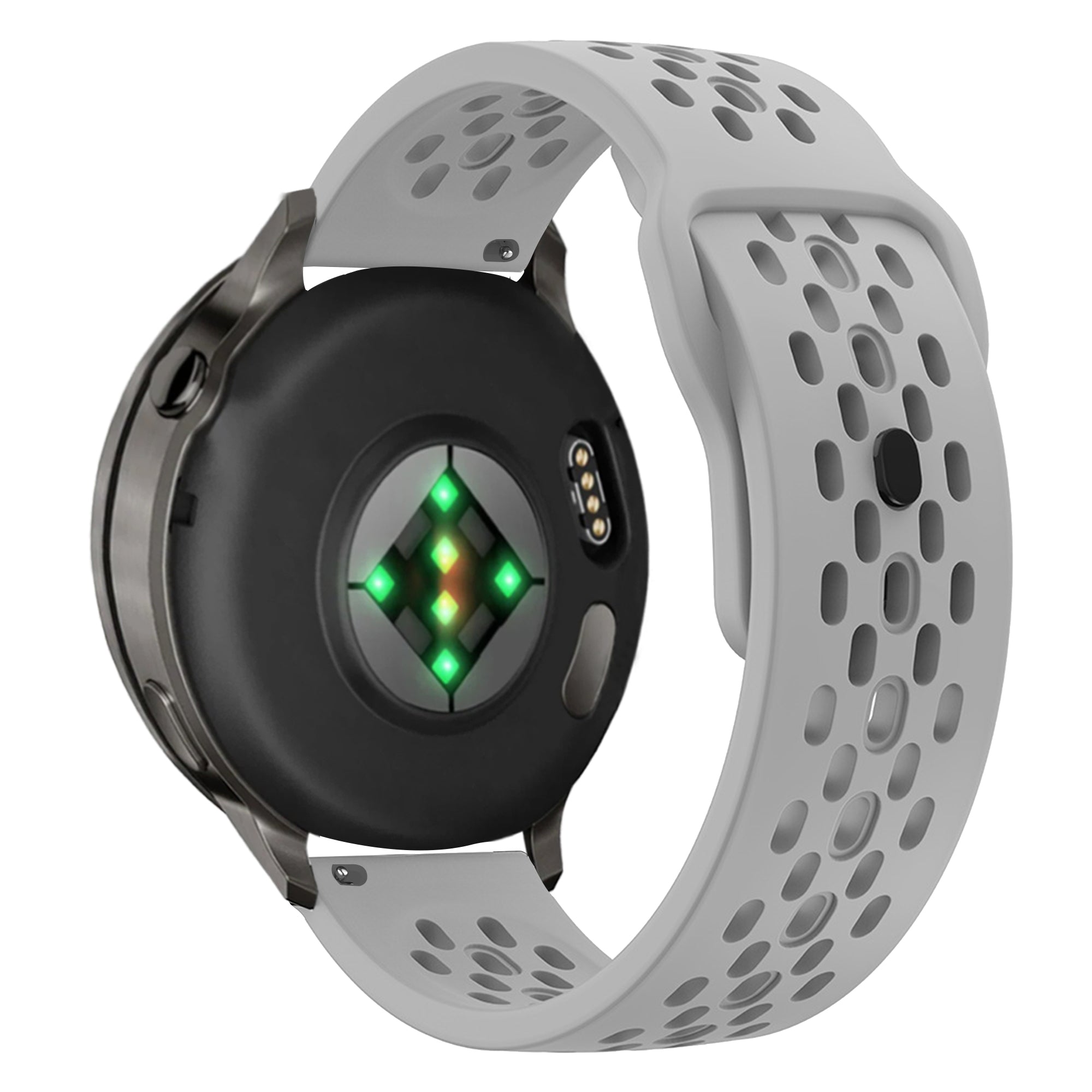 Bandz Garmin Vivoactive 5 Silikonarmband 'Air' (Grau)
