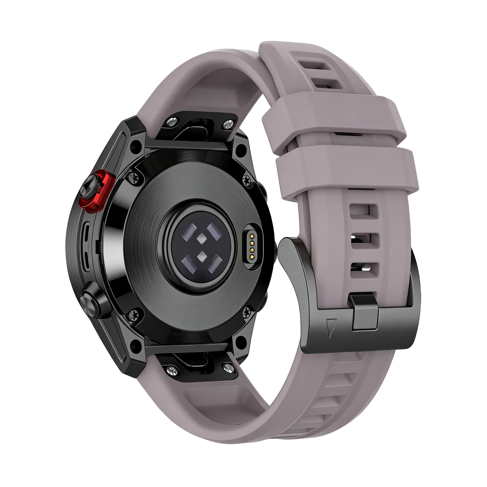 Bandz Garmin Quatix 8 Pro - 47mm Silicone Strap 'Classic' (Lavender Grey)
