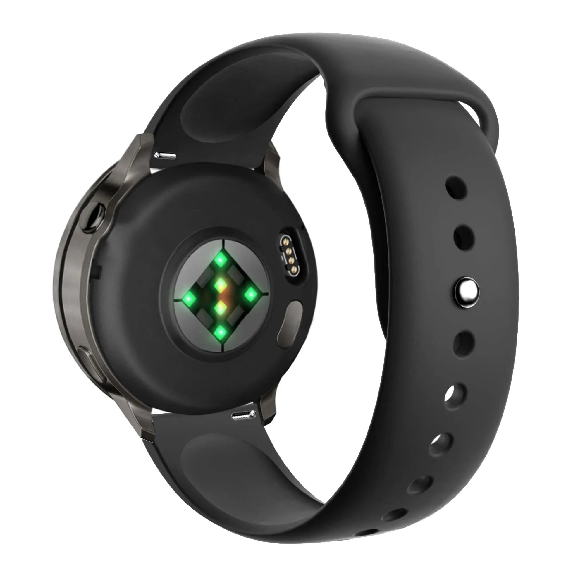 Bandz Garmin Forerunner 265s Sportarmband 'Deluxe' (Schwarz)