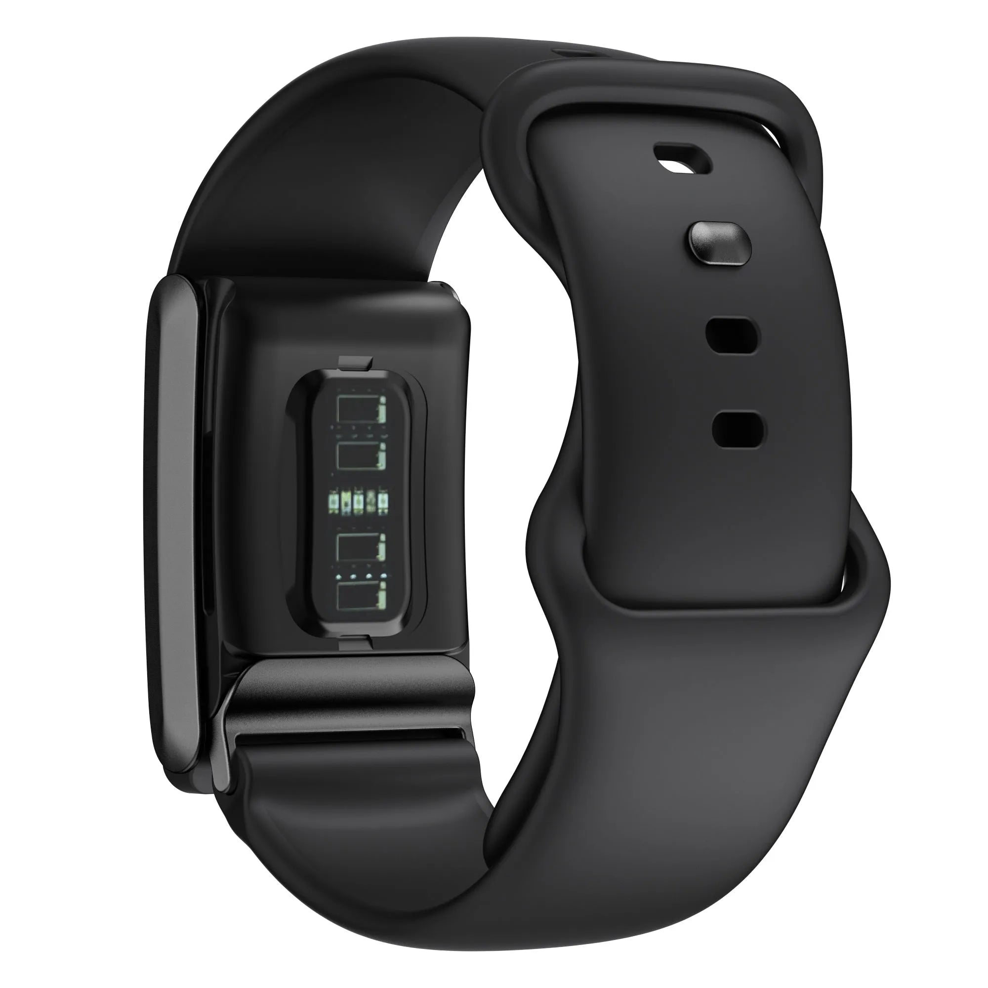 Kompatibel mit Whoop 4.0 Silikonarmband (Schwarz)