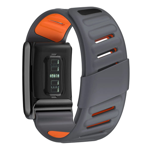 Kompatibel mit Whoop 4.0 Sportarmband (Dunkelgrau/Orange)