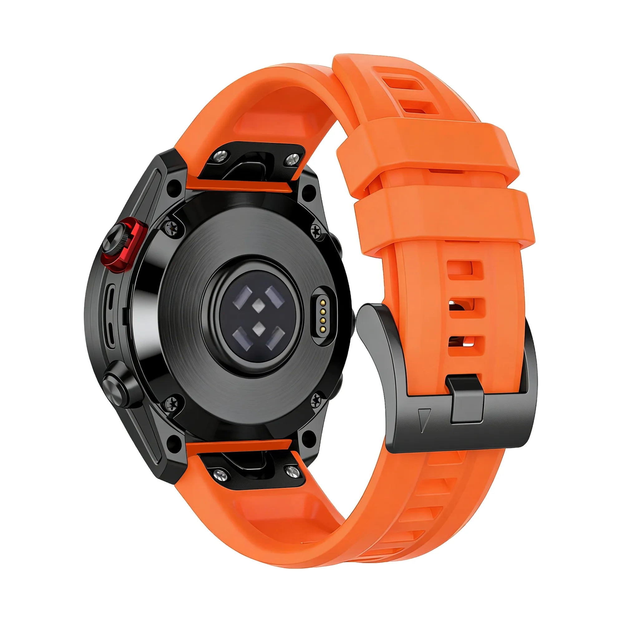 Bandz Garmin Fenix 7s Silikonarmband 'Classic' (Orange)