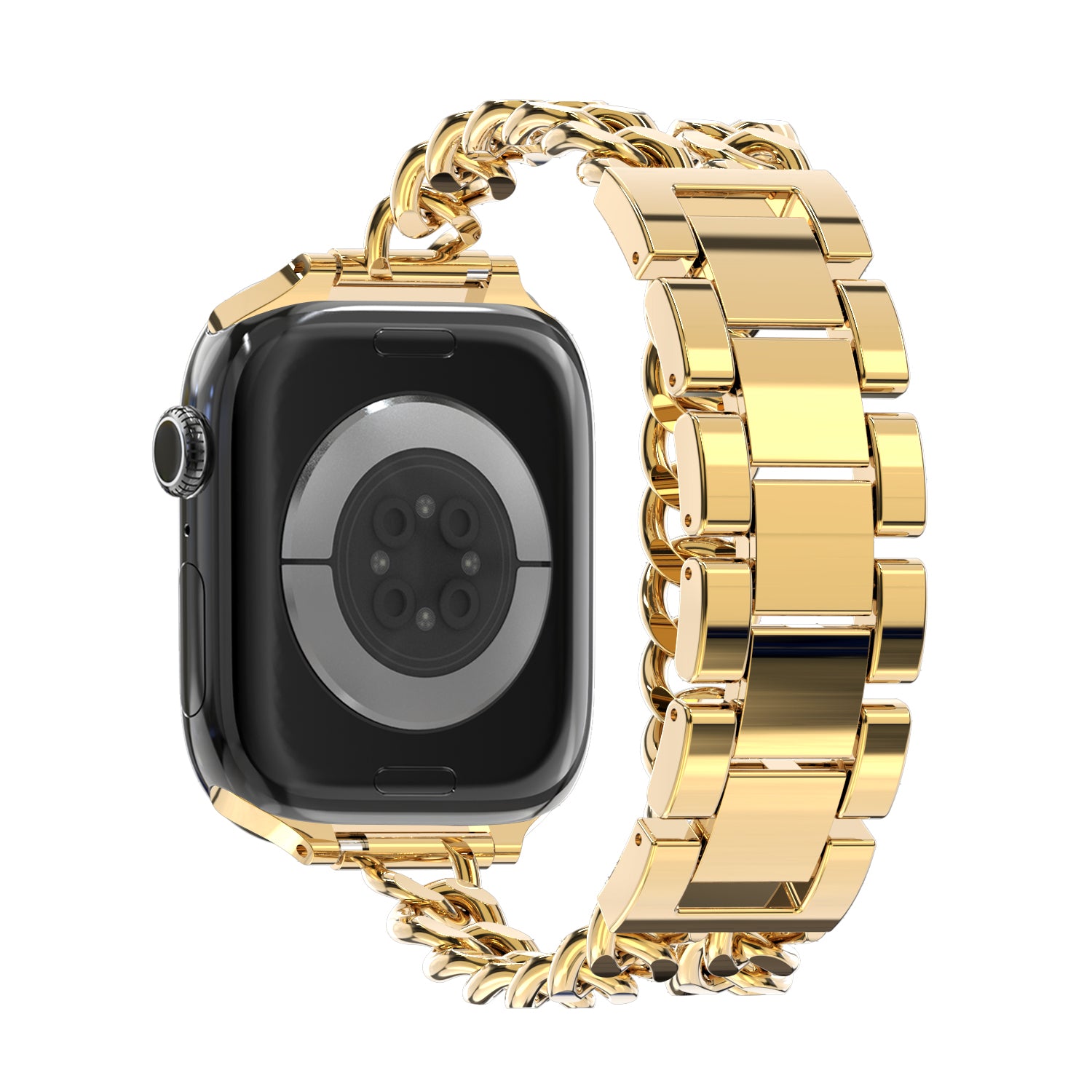 Bandz Apple Watch Stahlarmband 'Double Tour' (Gold)