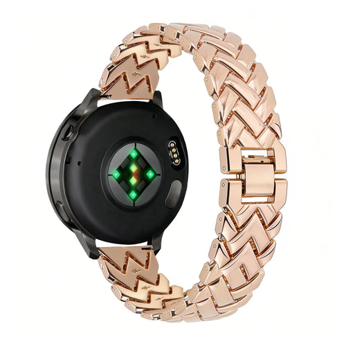 Bandz Huawei Watch 5 - 42mm Metal Strap 'V-Type' (Rose Gold)