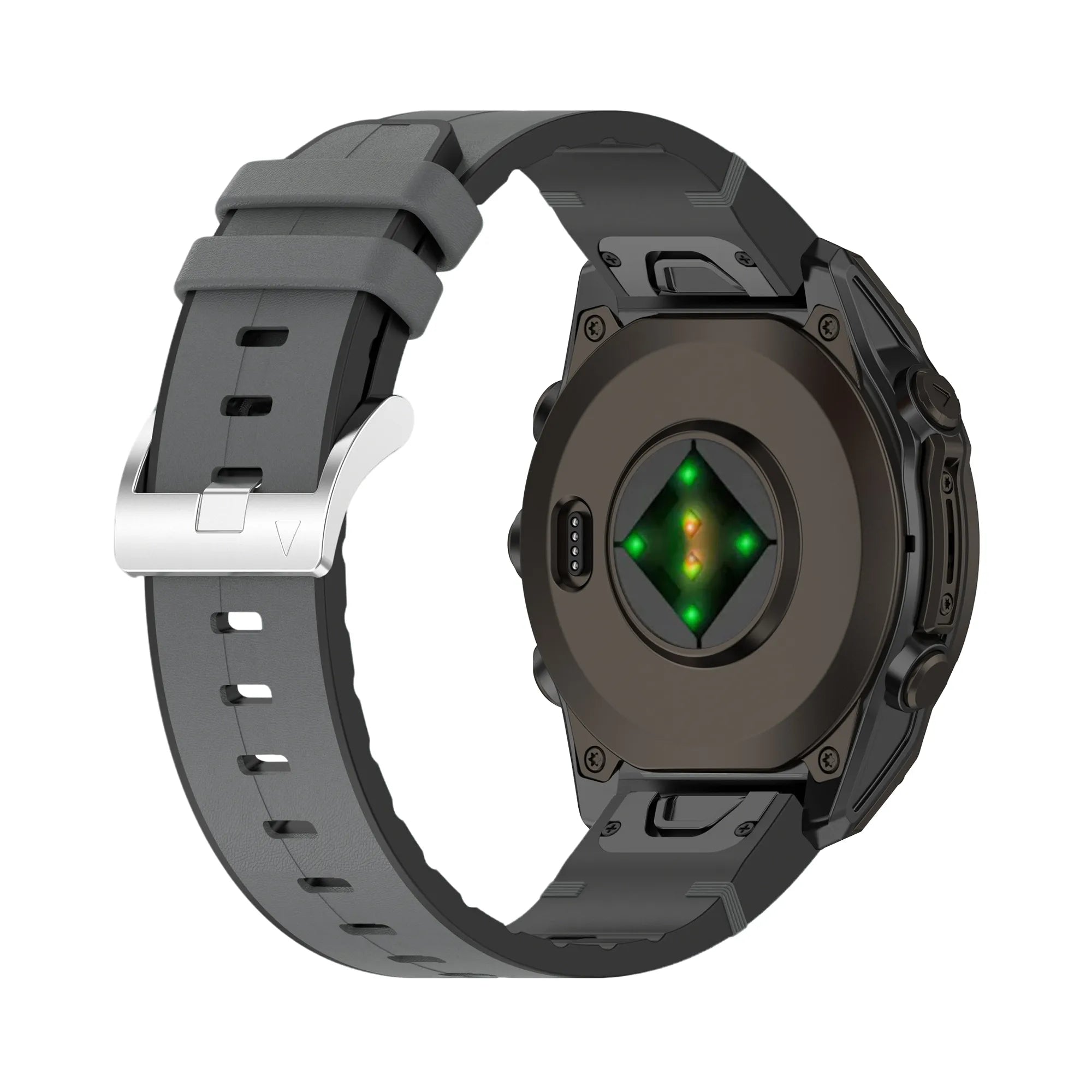 Amazfit T-Rex Ultra 2 Leder Hybridarmband (Grau)