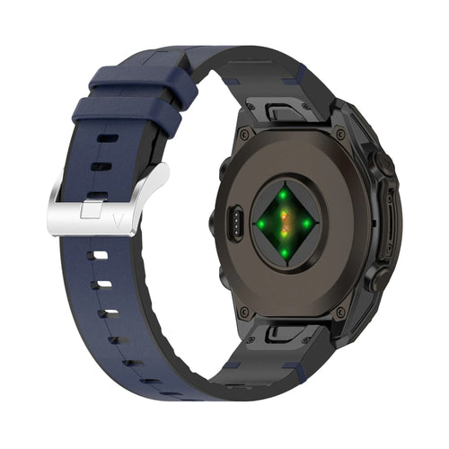 Garmin Tactix 7 Pro Hybrid-Lederarmband (Blau)