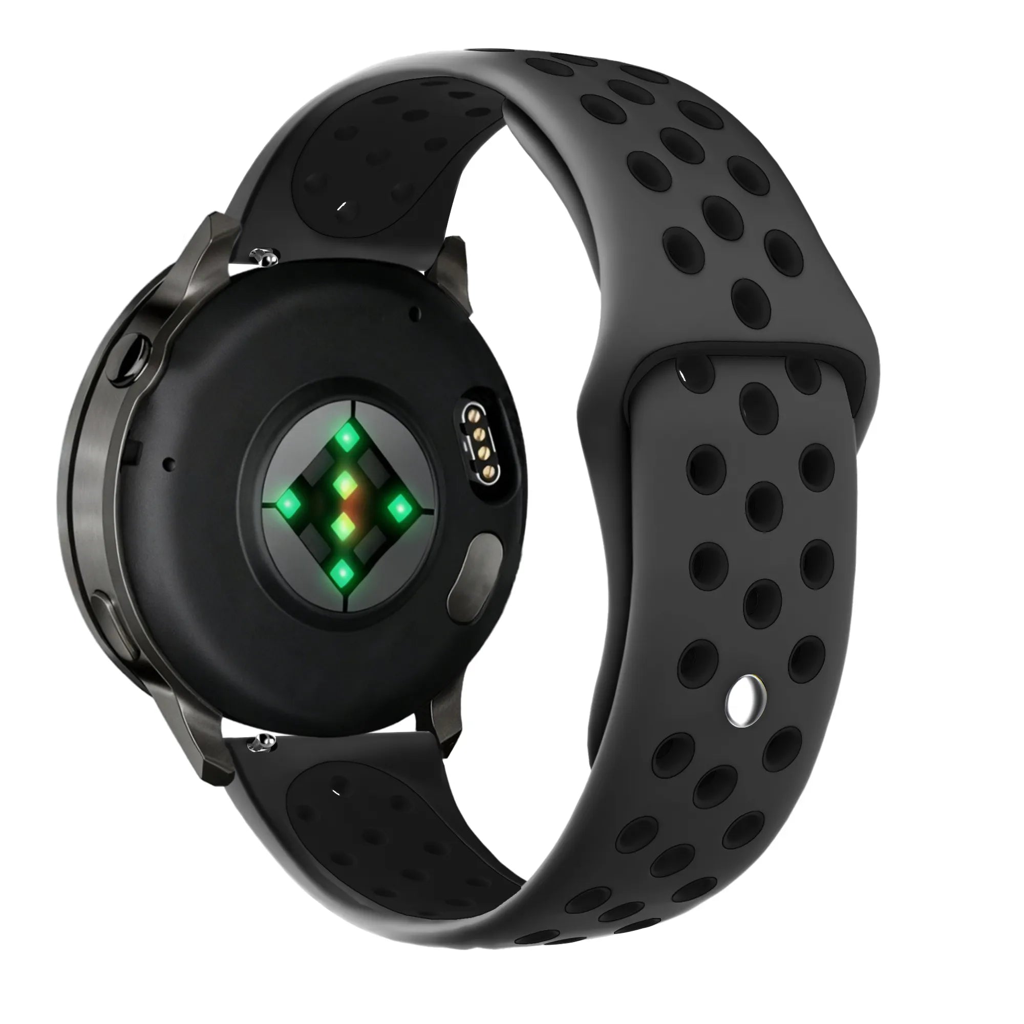 Bandz Garmin Forerunner 265 Sportarmband 'Deluxe' (Dunkelgrau/Schwarz)