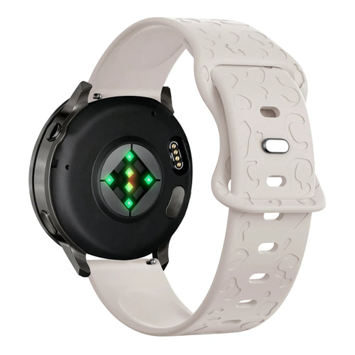 Bandz Garmin Venu 3s Silicone Strap 'Leopard' (Starlight)