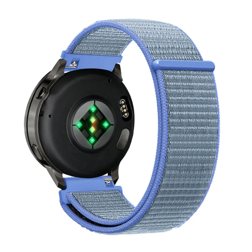 Bandz Garmin Vivomove Trend Nylon Loop Armband (Hellblau)