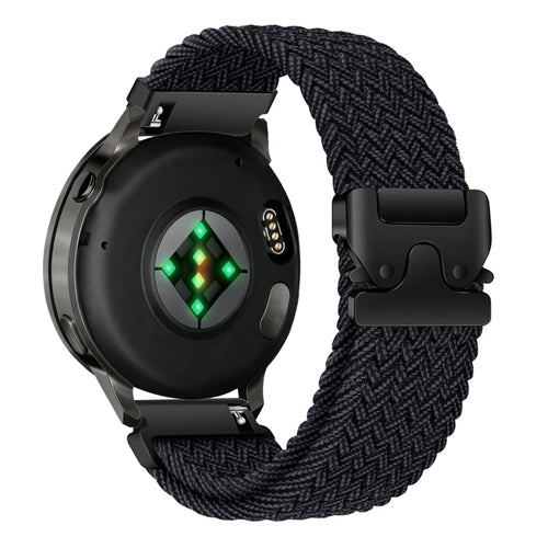 Bandz Garmin Venu 3 Geflochtenes Armband 'Parachute' (Graphit)