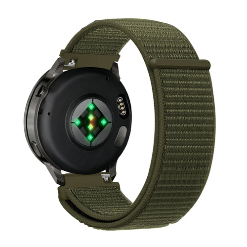 Bandz Garmin Venu 3 Nylon Loop Strap (Olive)