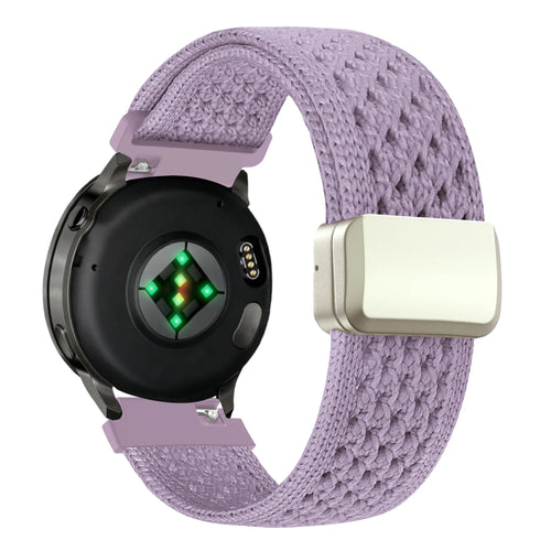 Bandz Garmin Vivomove Style Vintage Nylonarmband (Hell Lila)