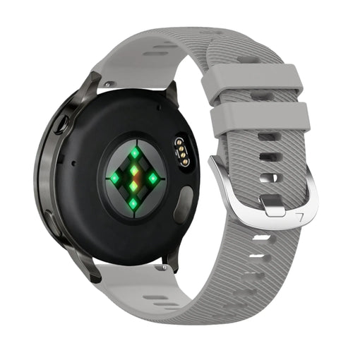 Bandz Garmin Venu 4 - 41mm Silikonarmband 'Deluxe' (Grau)