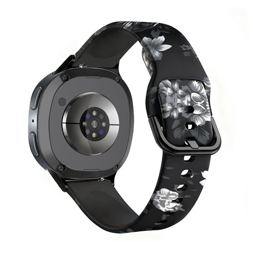 Samsung Galaxy Watch 8 - 44mm Grey Flower Armband