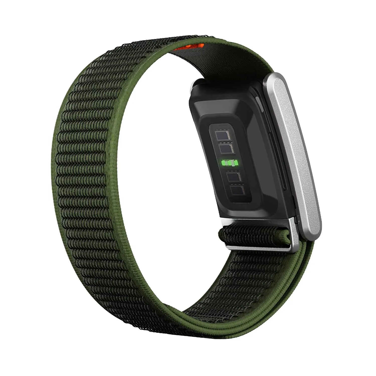 WHOOP MG Nylon Hybrid Armband (Grün)