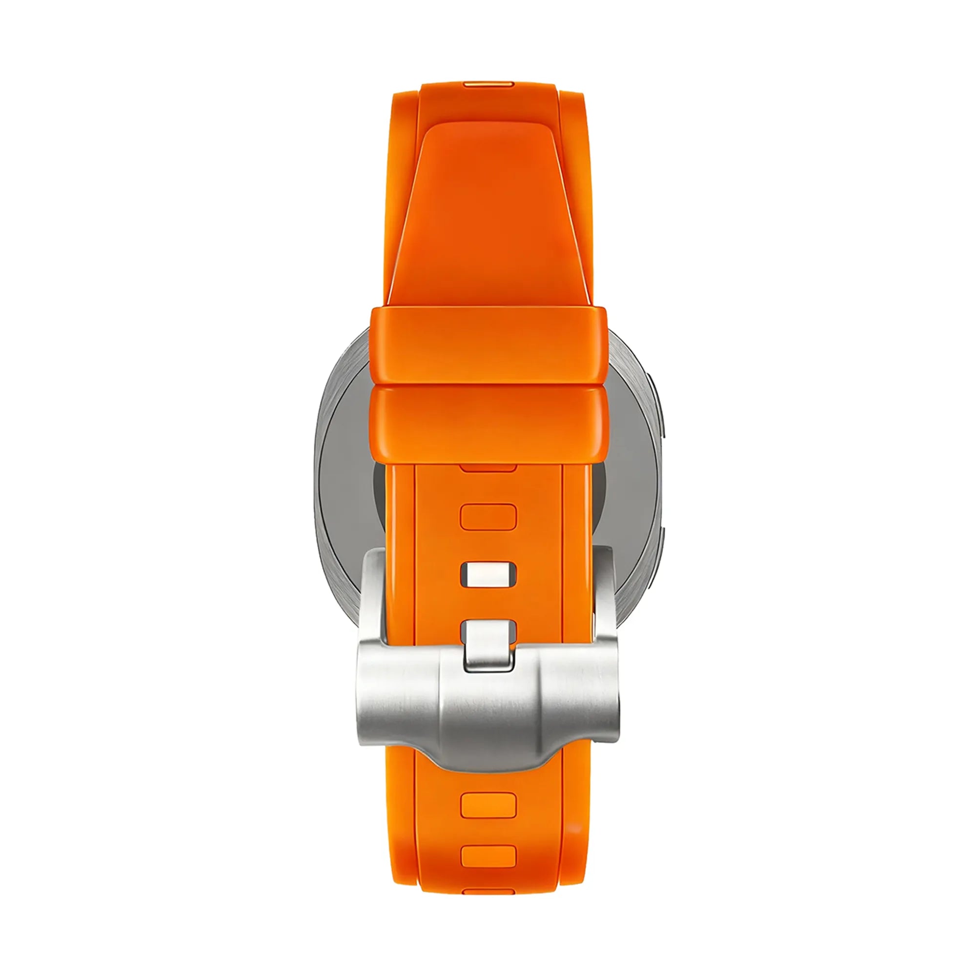 Bandz Samsung Galaxy Watch 8 - 40mm Silikonarmband 'Luxe Liquid' (Orange)