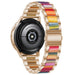 Samsung Gear Sport Steel Resin Strap (Rose Gold/Multicoloured)