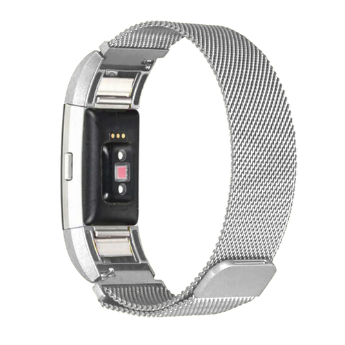 Fitbit Charge 4 Milanese-Armband (Silber)