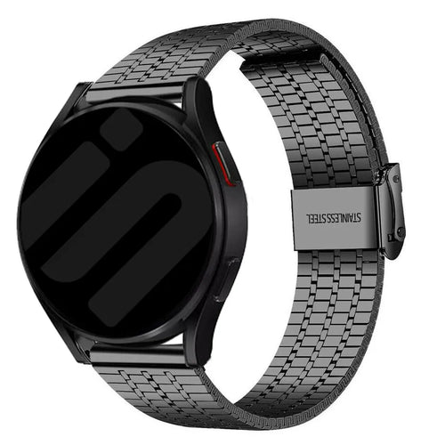 Amazfit Bip 3 (Pro) Fine Steel Strap (Black)
