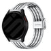 Samsung Galaxy Watch 6 Classic 47mm Stahlarmband Schiebverschluss (Silber/Schwarz)