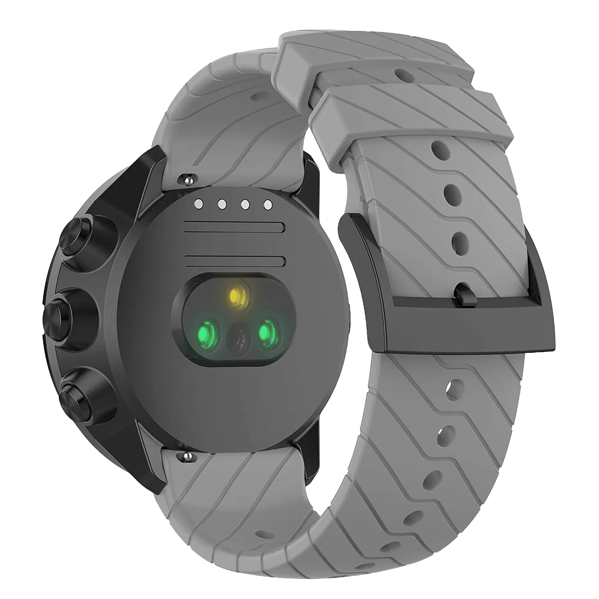 Suunto 9 (Baro) Silikonarmband (Grau)