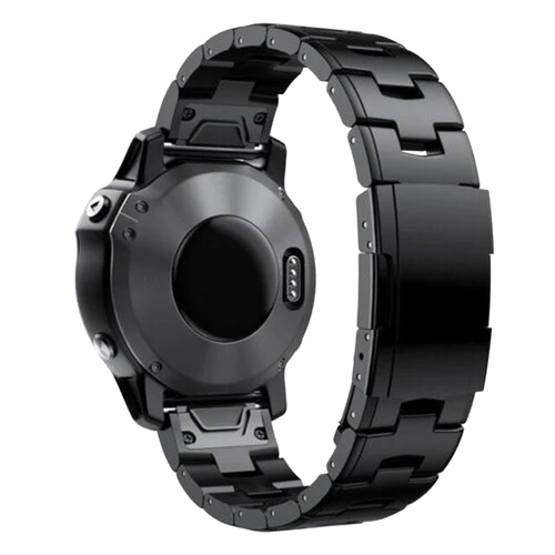 Garmin Descent MK1 Titanium Strap (Black)