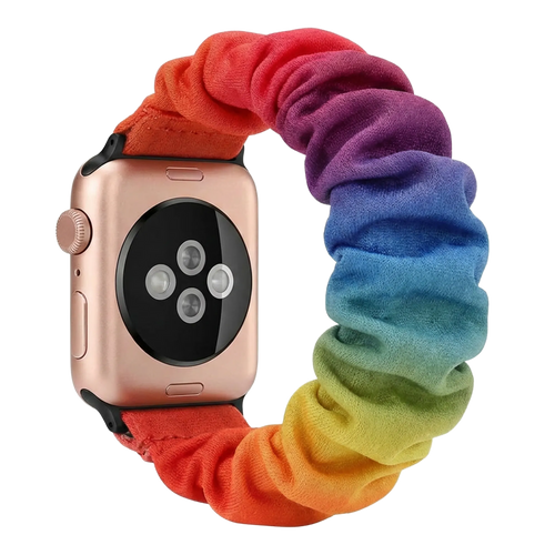 Apple Watch Scrunchie Armband (Bunt)