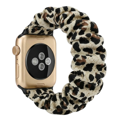 Apple Watch Scrunchie Armband (Leopard)