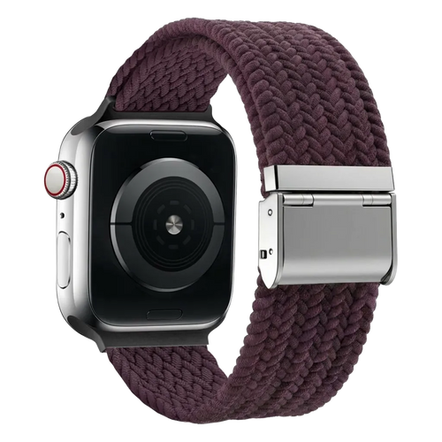 Apple Watch geflochtenes Armband (Dunkel Cherry)