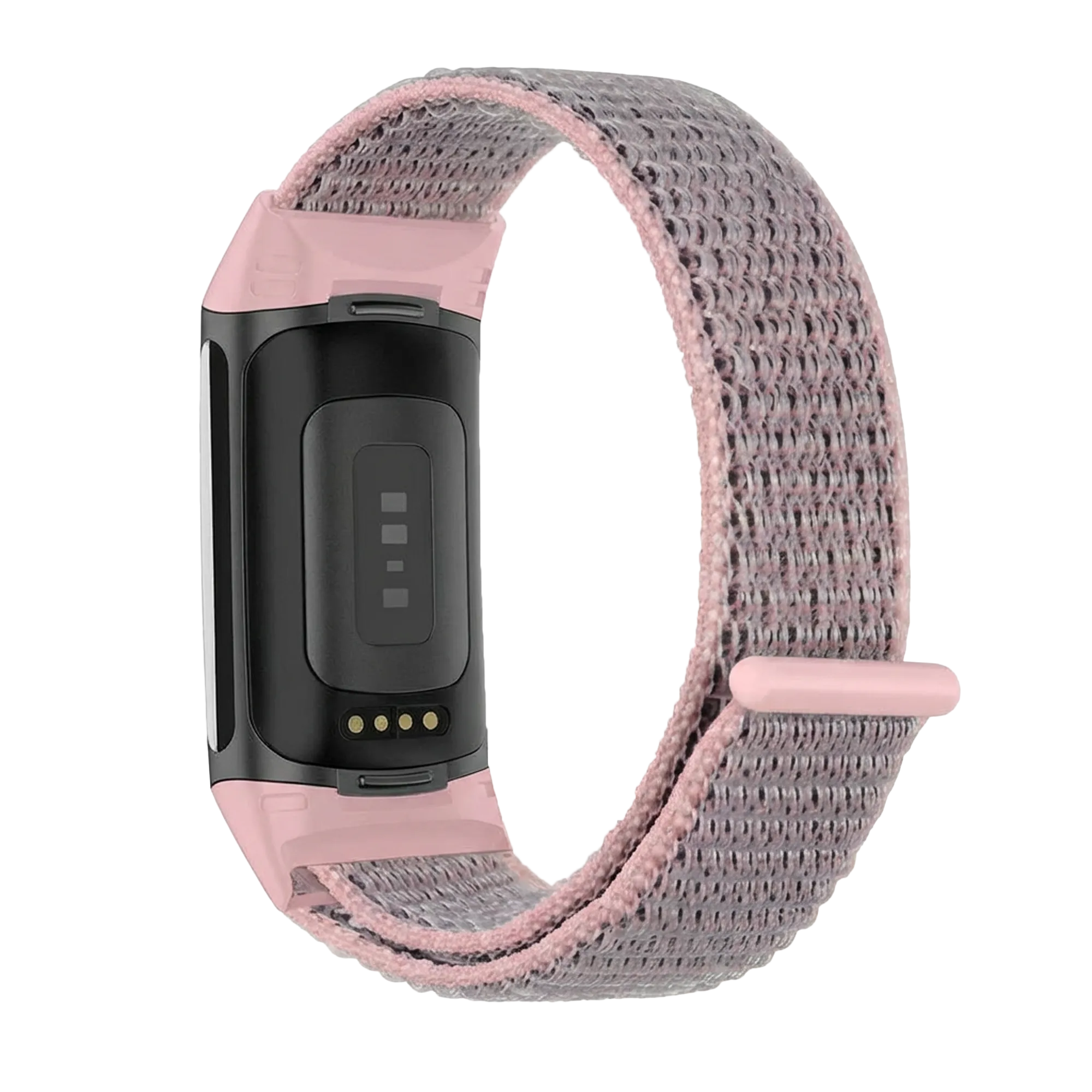 Fitbit Charge 6 Nylonarmband (Rosa)