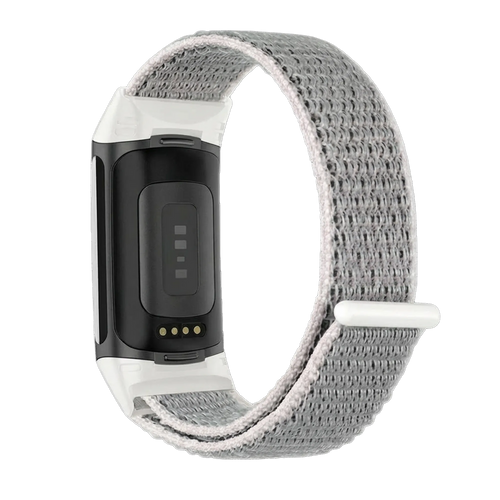 Fitbit Charge 6 Nylonarmband (Grau)
