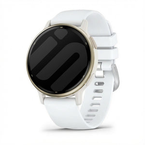 Garmin Vivoactive 5 Classic Silikonarmband (Weiß)