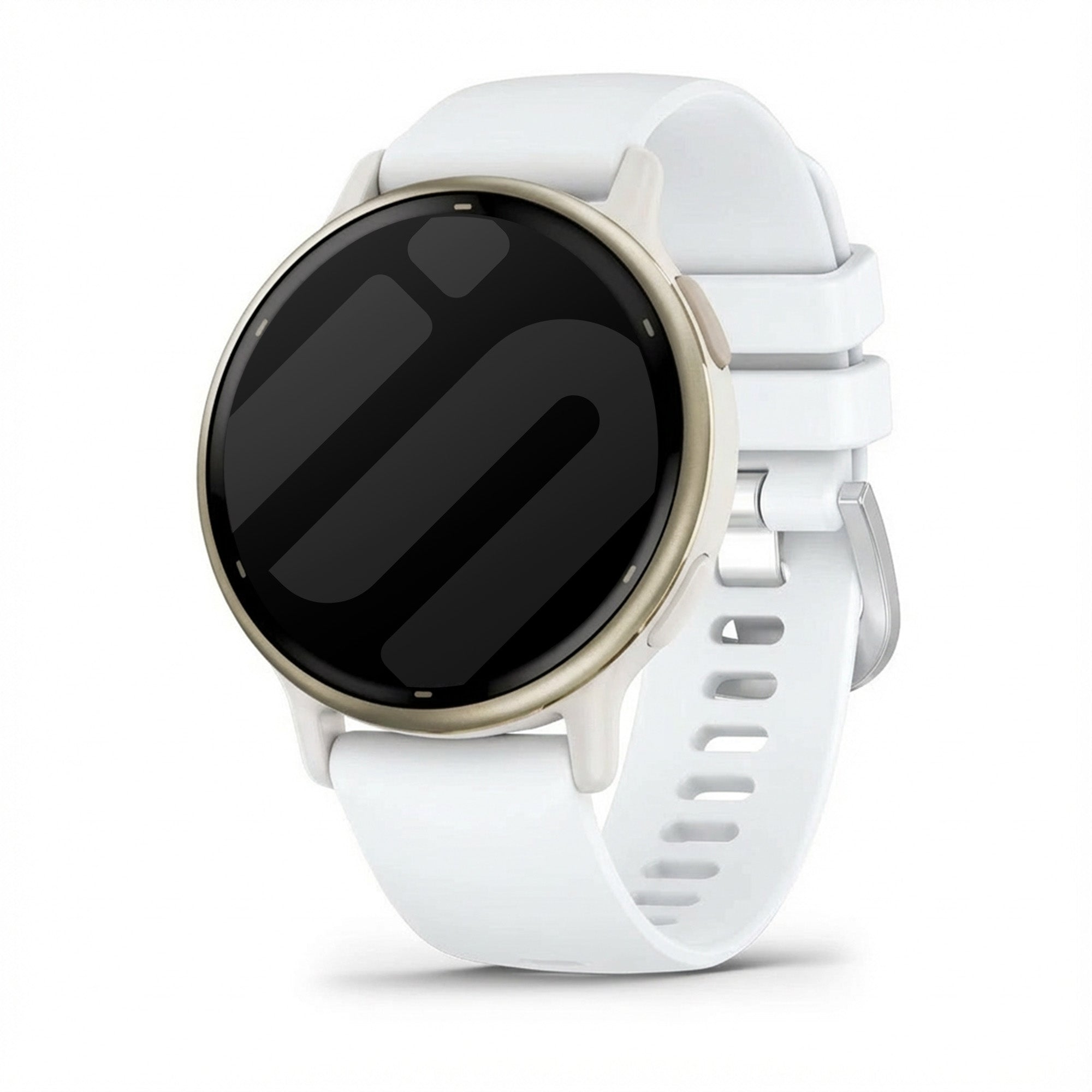 Garmin Vivoactive 5 Classic Silikonarmband (Weiß)