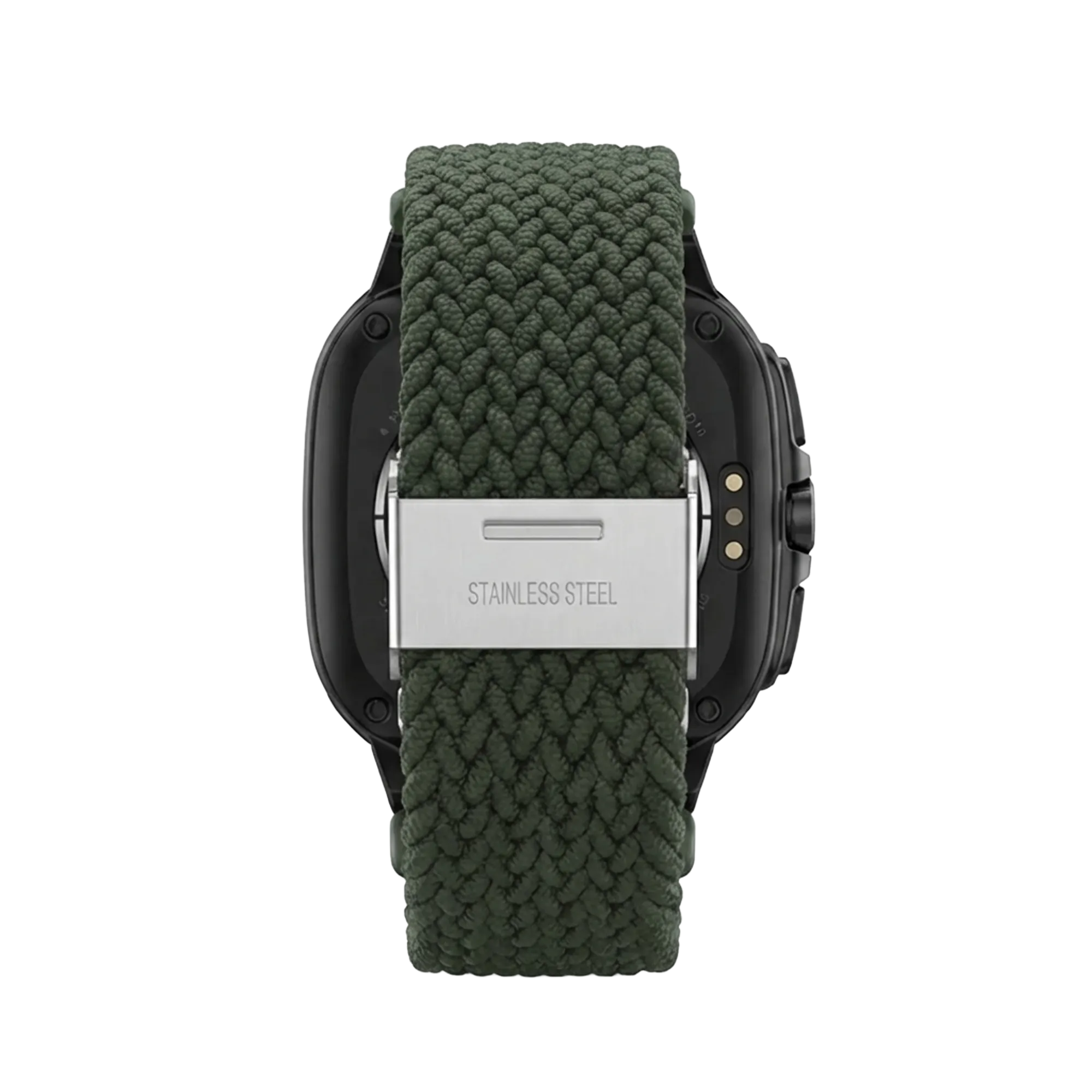 Samsung Galaxy Watch Ultra geflochtenes Armband (Olivgrün)