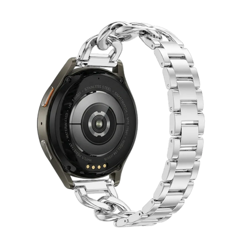 Samsung Galaxy Watch 6 - 44mm Stahlkettenband (Silber)