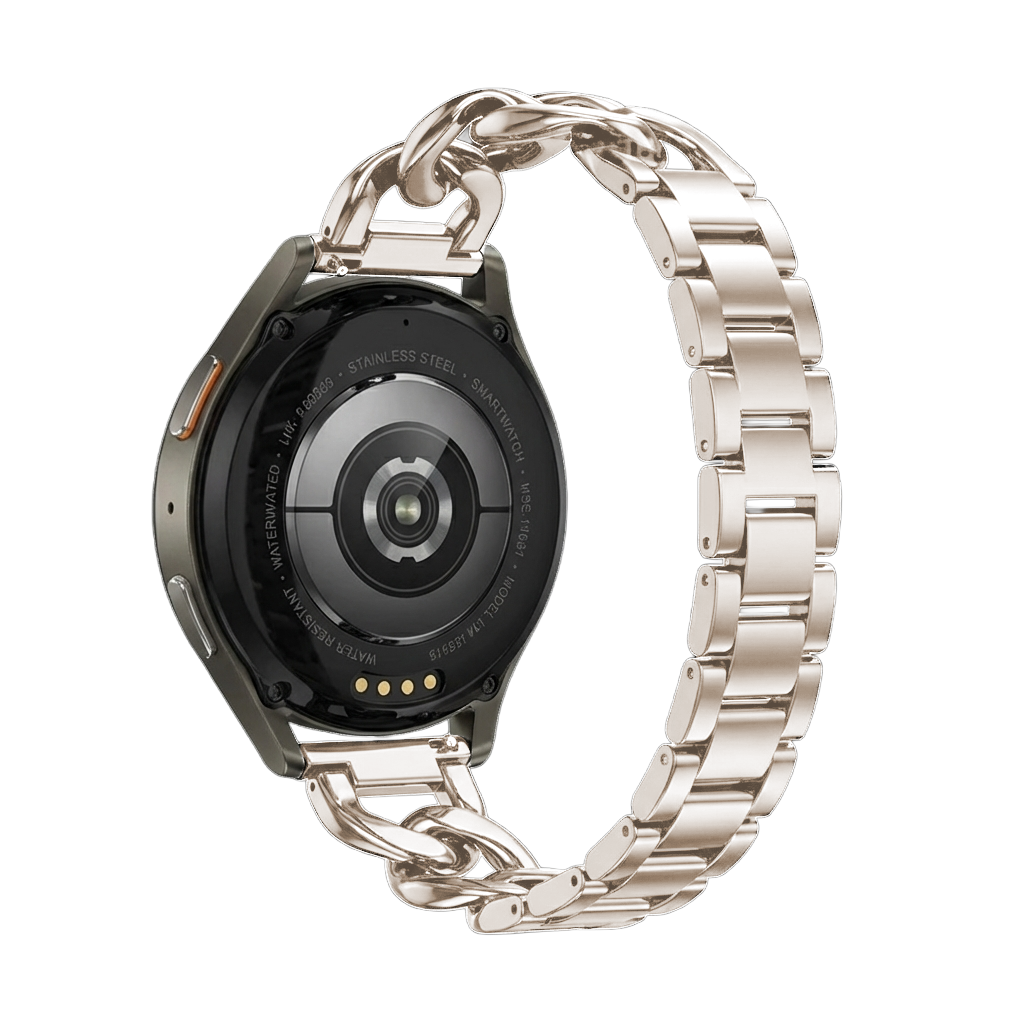 Samsung Galaxy Watch 42mm Stahlkettenband (Polarstern)