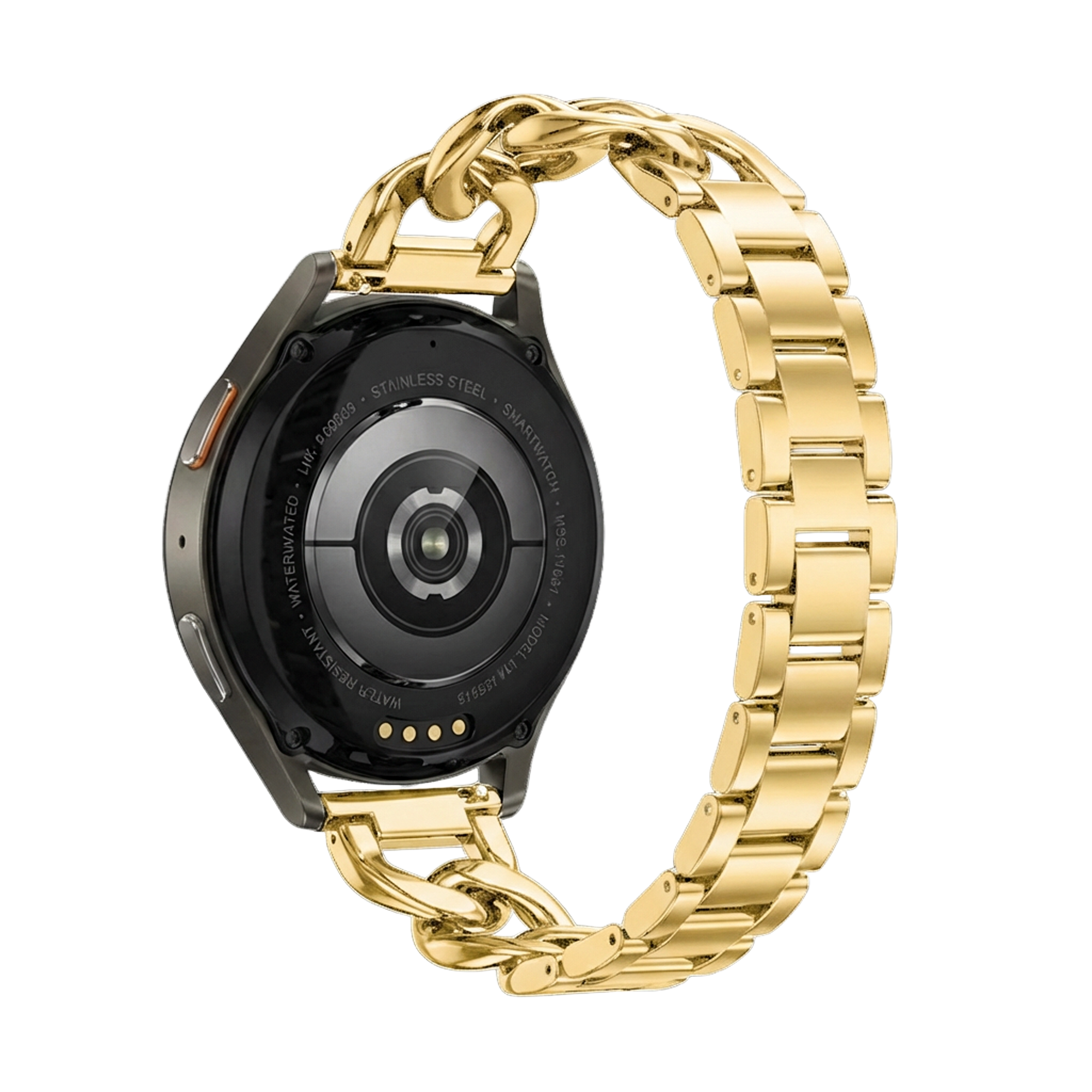 Samsung Galaxy Watch 42mm Stahlkettenband (Gold)