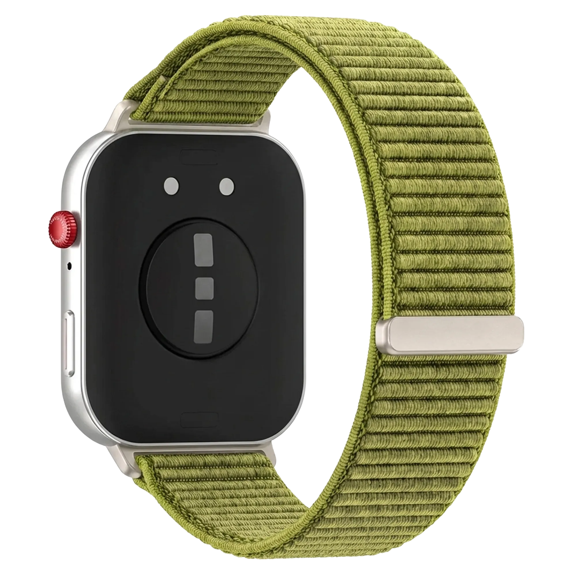 Huawei Watch Fit 4 Nylon Wave Armband (Grün)