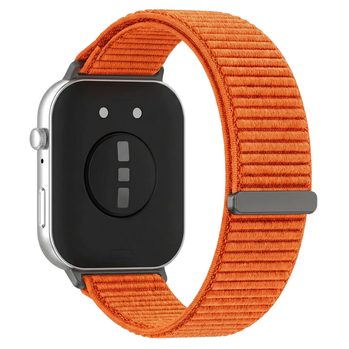 Huawei Watch Fit 3 Nylon Wave Strap (Orange)