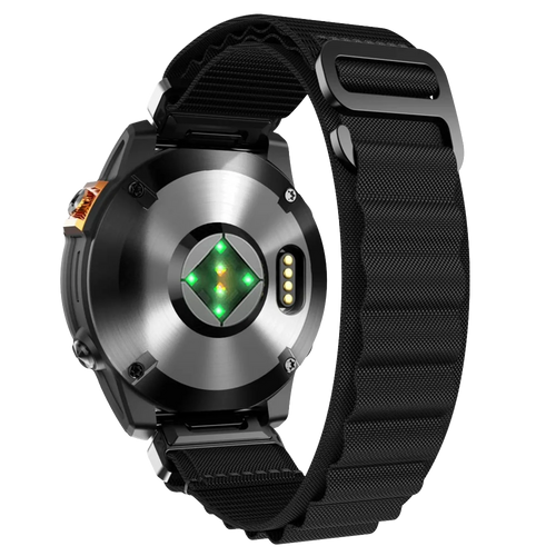 Garmin Instinct Alpine Nylon Armband (Schwarz)