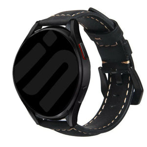Amazfit GTR Mini Lederarmband (Schwarz)