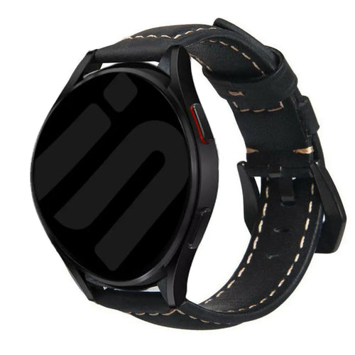 ICE Smart TKS Rectangular 1.41 Lederarmband (Schwarz)