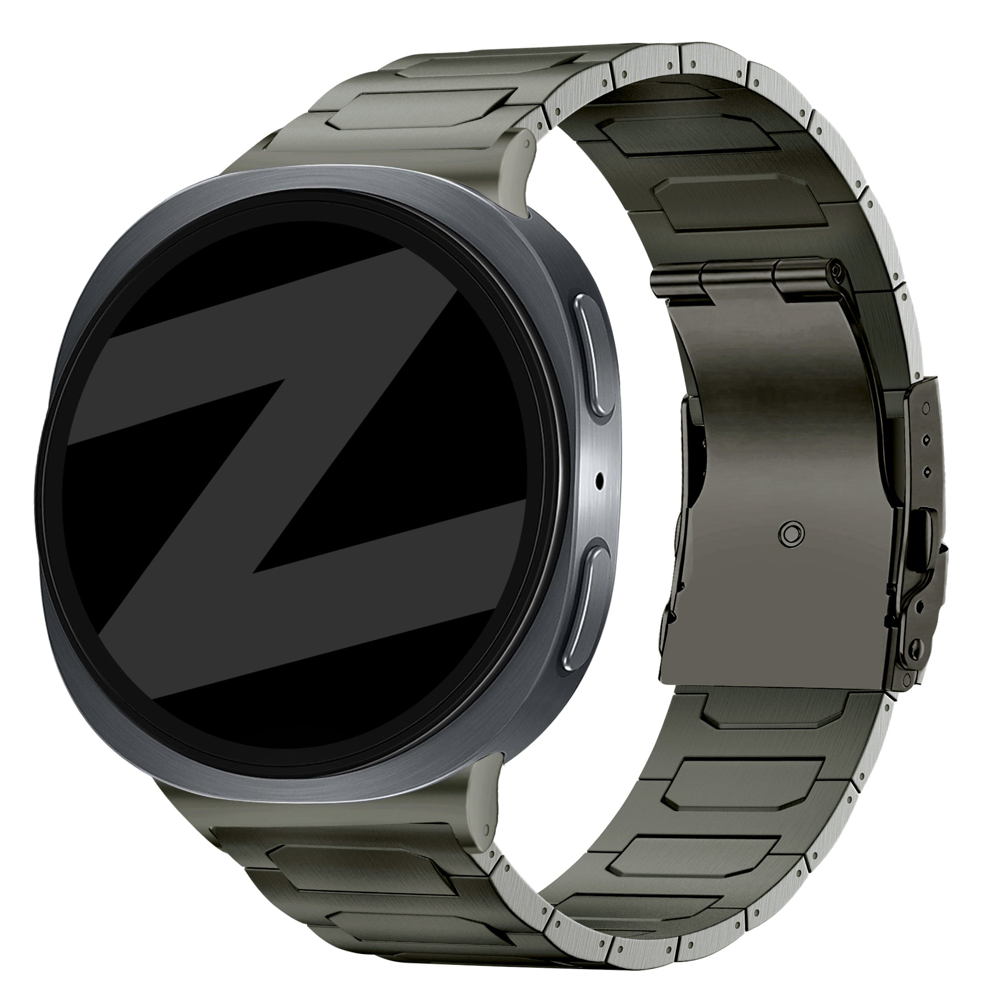 Bandz Samsung Galaxy Watch 8 - 40mm Titan-Armband 'Deluxe' (Graphite)